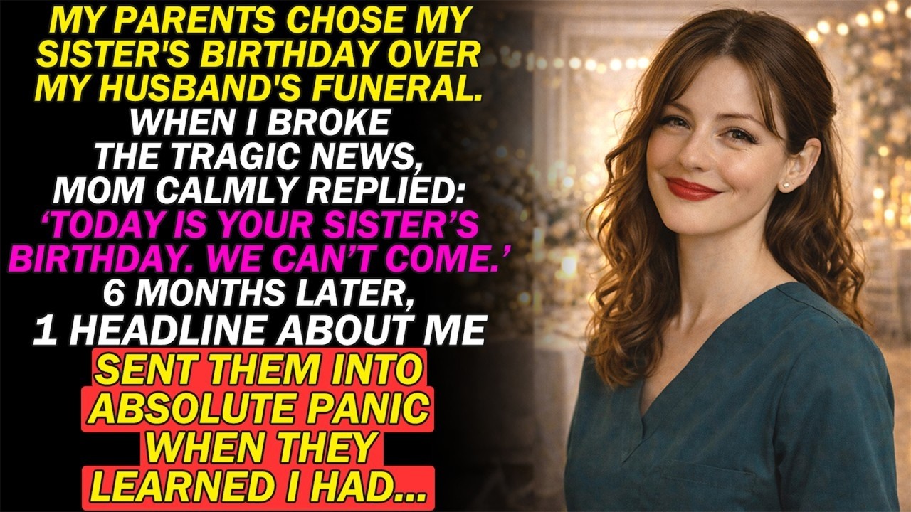 My Parents Skipped My Husband's Funeral For A Birthday Party—6 Months Later, They Begged Me