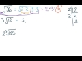 Simplifying Radicals and Prime Factorization