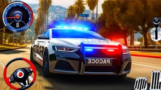 경찰차 추격 시뮬레이터 3D 게임 - 실제 경찰차 운전 시뮬레이터 2025 - 안드로이드 게임플레이 #1 screenshot 5