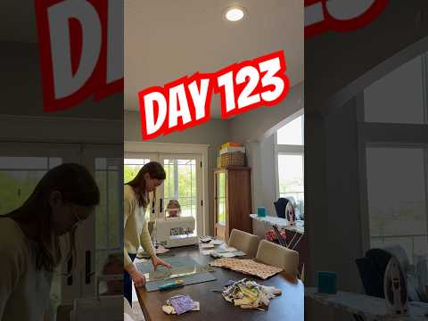 Day 123 On the Road To 1,000,000 | We're Getting Sew Close