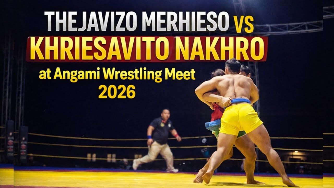Longest Match Between 👉🏻 Thejavizo Merhieso Vs Khriesavito Nakhro at Angami Wrestling Meet 2026