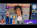 i applied to 20 schools | COLLEGE DECISION REACTION 2021 (ivies, usc, nyu, howard +more)