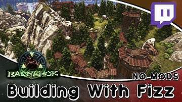 ARK: Building w/ Fizz Live :: Step by Step Ragnarok Viking Town Part3