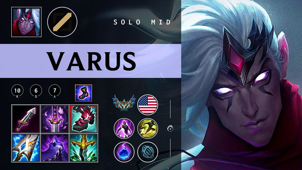 Varus Mid vs Orianna - NA Challenger Patch 26.03