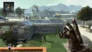 Black Ops 2 :: Trick Shot #9 Semtex Throw/ Knife Spin/ Shock Charge/ Weapon Swap/ 360