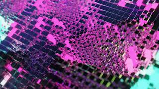 Neon Pulsing Cubes - No Copyright Royalty Free Video Loop Background HD - VJ Loops Download
