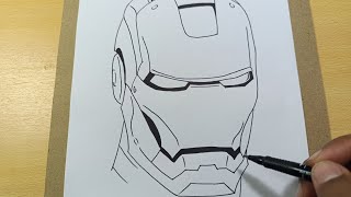 Dibujando Iron Man #dibujo #draw #desenho #drawing #art #easydrawing #arte #dibujosfaciles #dibujos