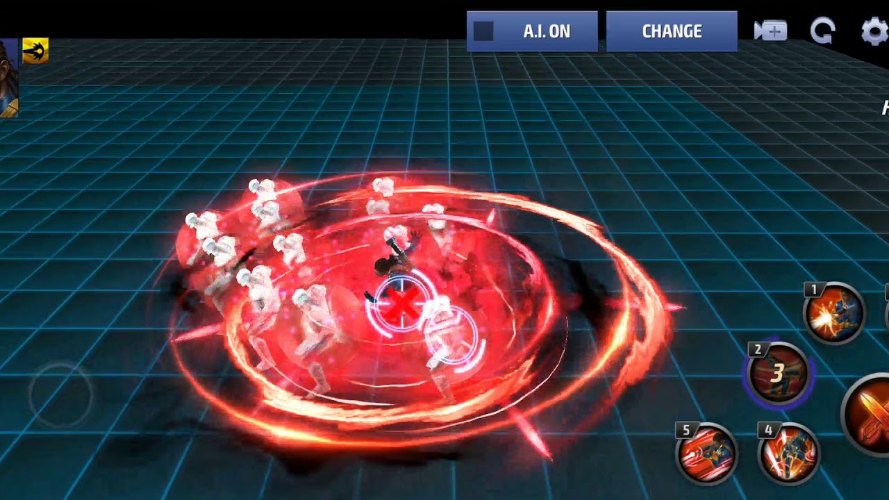 Marvel Future Fight - Bishop Gameplay abilities skills animations | ThUgAnGeL247