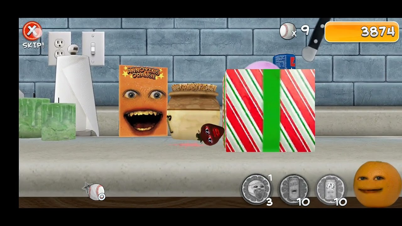 Annoying Orange: Splatter Up Gameplay #3 - YouTube