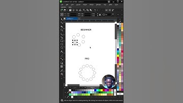 coreldraw tips and tricks 2025 | circiular pattern #coreldraw