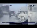Массовые ДТП, снежный плен и переломы – в Казахстан пришла непогода