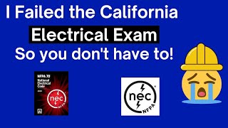 I Failed The CA Electrical Exam So You Don't Have To