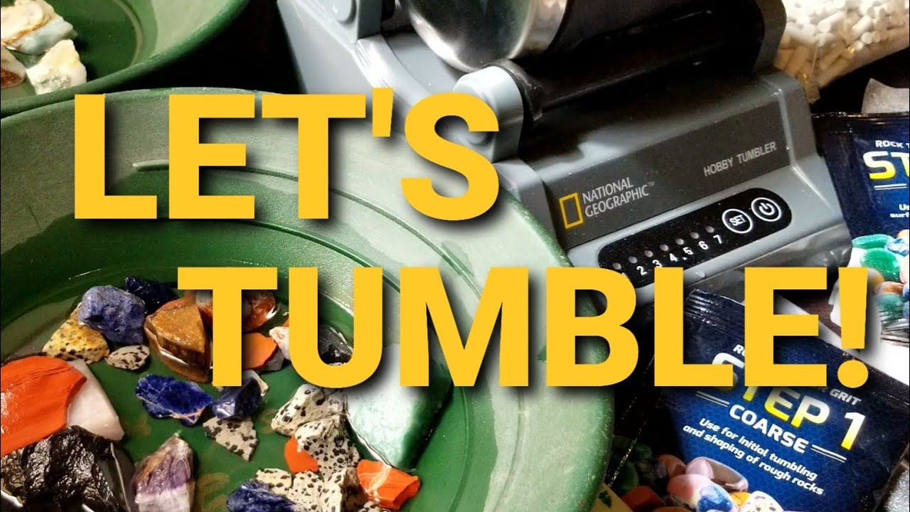 BEGINNER ROCK TUMBLING FOR THE FIRST TIME🤠 DAN HURD Ocean Picture Stone