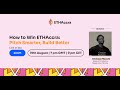 How to Win ETHAccra: Pitch Smarter, Build Better