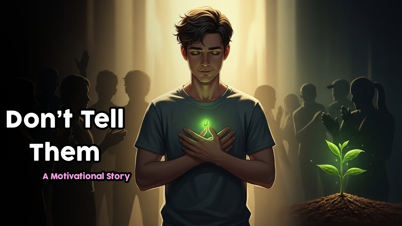 Why You Should Stop Telling People Your Dreams | A Powerful Life Story