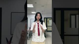 Din Din Dan P3 Cute, Funny Girl Dance With School Uniform