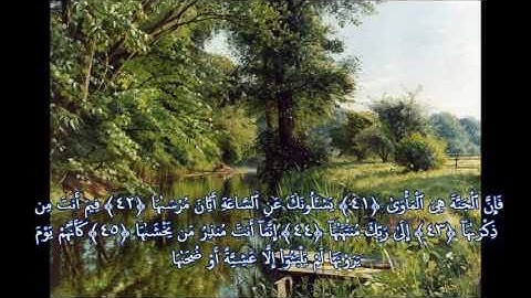 تلاوة عطرة بصوت الشيخ أبوبكر مومني - ما تيسر من ط سورة القيامة والنازعات