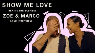 Zoe Saldana & Marco Perego Saldana (Show Me Love - Love Interviews - Part 3)
