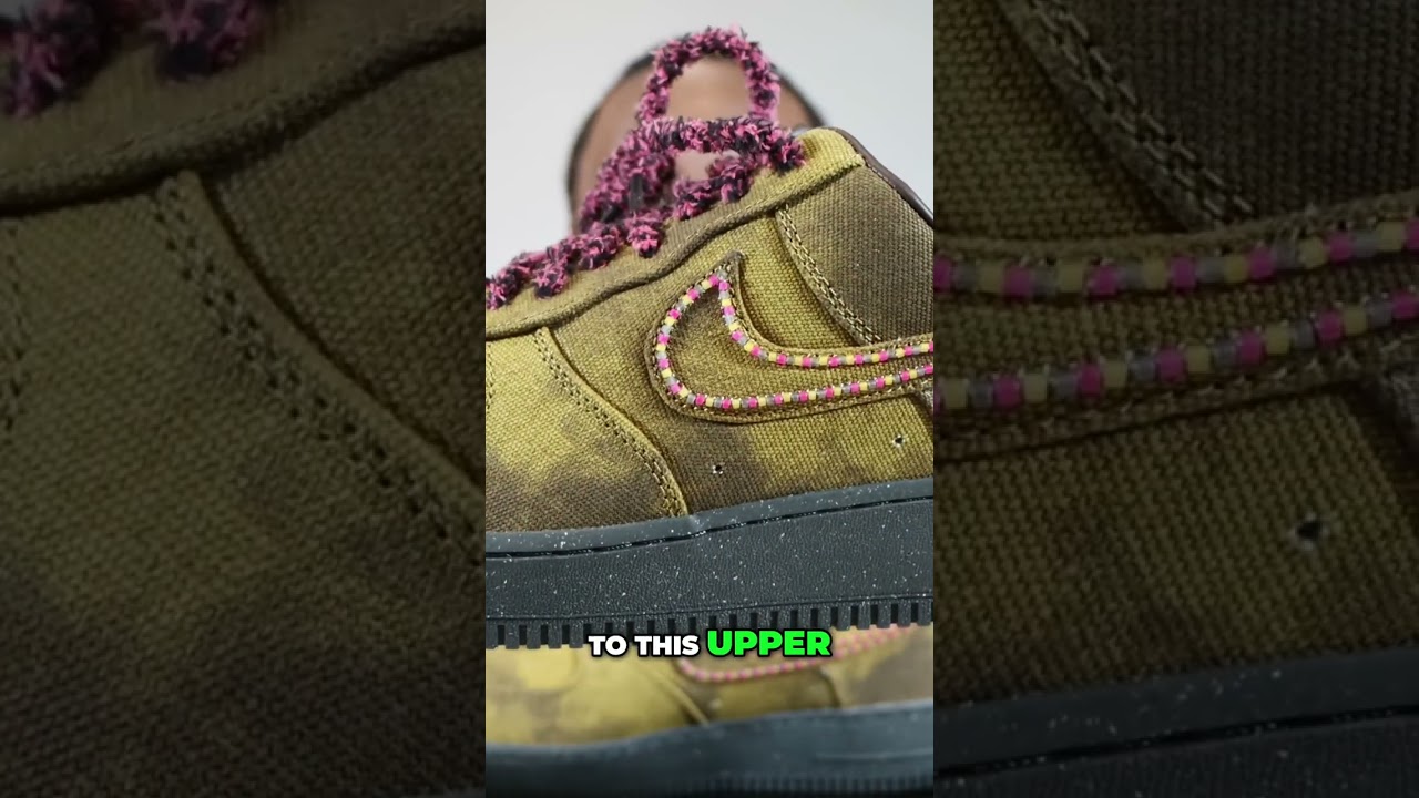 Обзор парусиновых ботинок Air Force Boucle Desert Moss