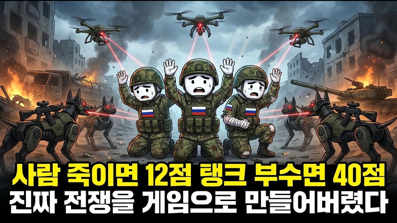 피 흘리는 병사 3명이 기계 앞에 항복했다…아무도 말 안 한 로봇전쟁의 진실
