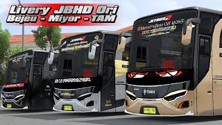 Miyor TAM Bejeu. Livery Bussid JBHD Ori. screenshot 2