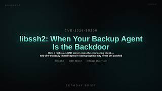 CVE-2026-55200: libssh2 — When Your Backup Agent Is the Backdoor