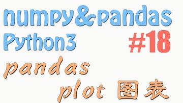 18 pandas plot (教学教程tutorial)