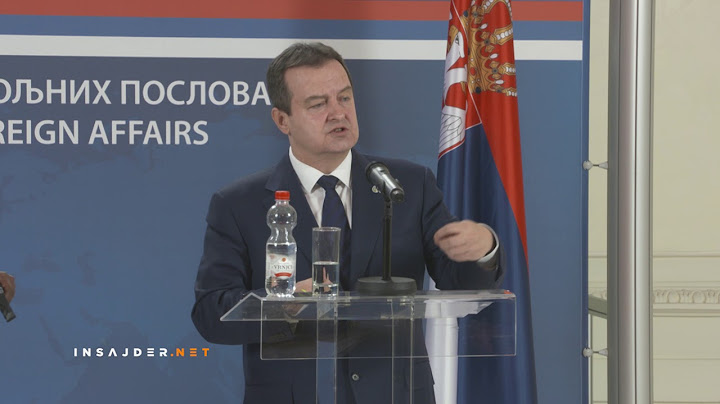 Ministar Dačić o izveštaju o slučaju ubistva u Libiji