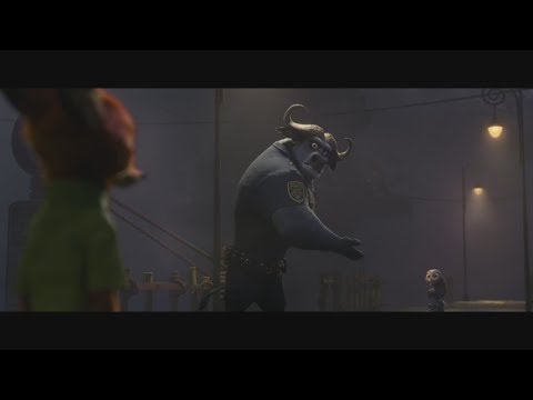 Nick Wilde Stands Up To Chief Bogo For Judy Hopps Scene (HD) Zootopia (2016)