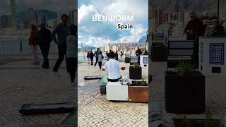 BENIDORM 🇪🇸 Spain, Street musician. March 2024 #travel #tourism #spain