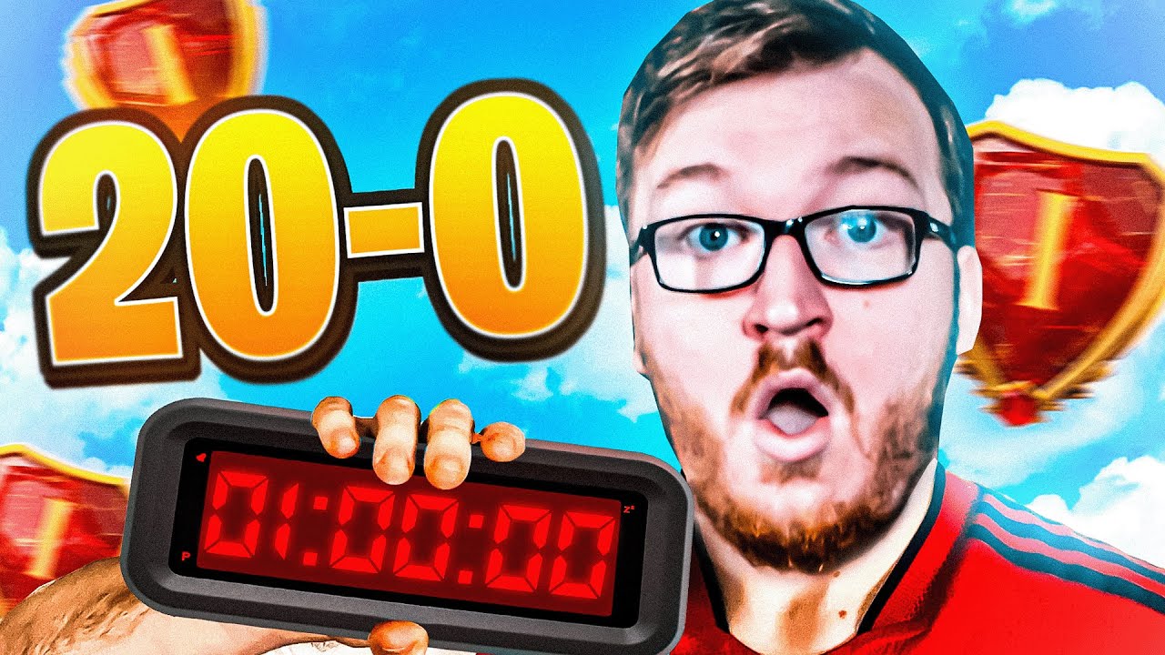 Can I Get the Fastest 20-0 in History? (FUT Champions World Record)