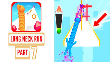 LONG NECK RUN🚶Mobile Game Android,iOS | All Levels Gameplay Walkthrough | UPDATE PART 7