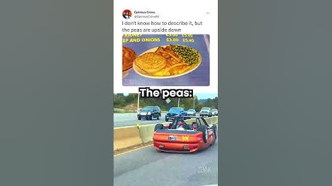 Upside-down peas 🫛