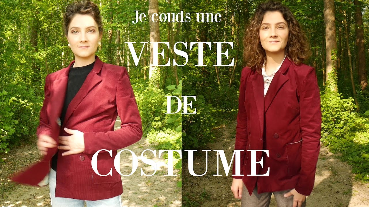 Je couds un costume 3 pièces - Partie 3/3 : la veste