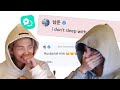 BTS being chaotic on Weverse