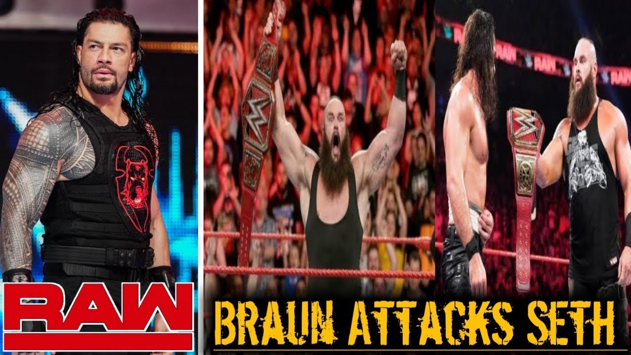 Braun Attacks Seth Rollins ? ! Roman Reigns ! WWE Raw 26 August 2019 Highlights