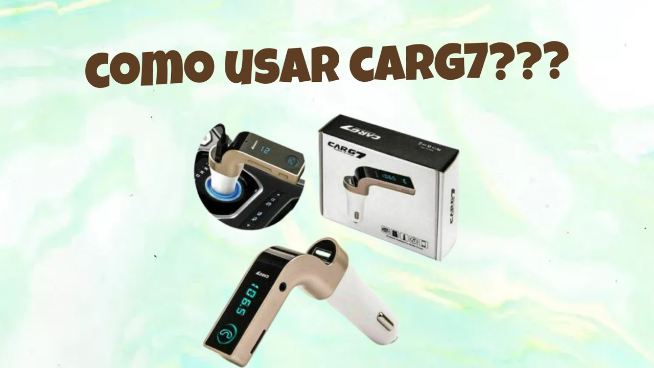 Como conectar carG7 no carro [ Bruno dicas ] YouTube