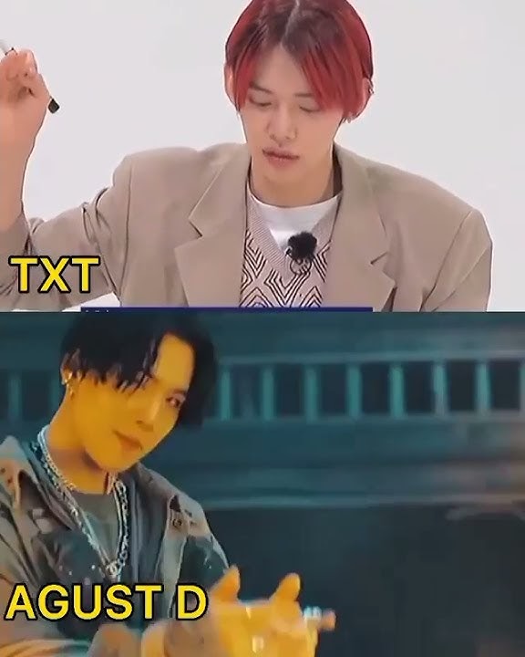 TXT SINGING SUGA'S DAECHWITA - TXT RAP LINE