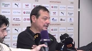 Ergin Ataman: Avrupa'nın en iyi takımlarından olduğumuzu...