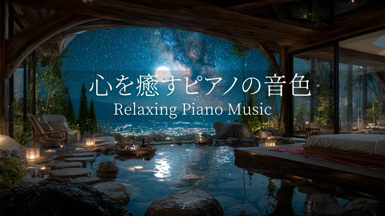【心を癒すピアノの音色】途中広告なし｜自律神経を整える｜心を整えたい夜に聴くピアノ曲｜心を落ち着かせる心地よいメロディー🌿432Hz癒しの波動