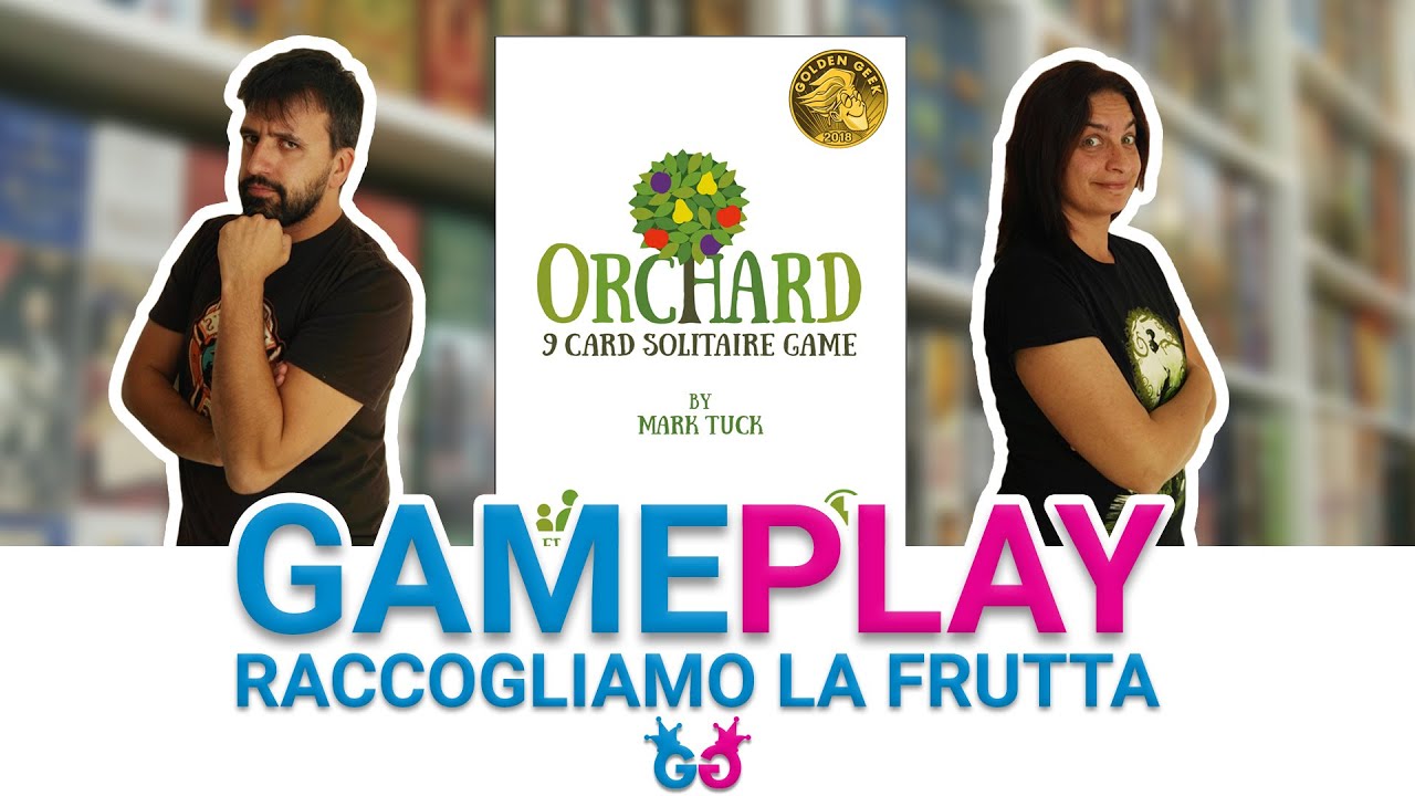 Orchard, Partita Completa al Gioco da Tavolo solitario in sole 9 carte