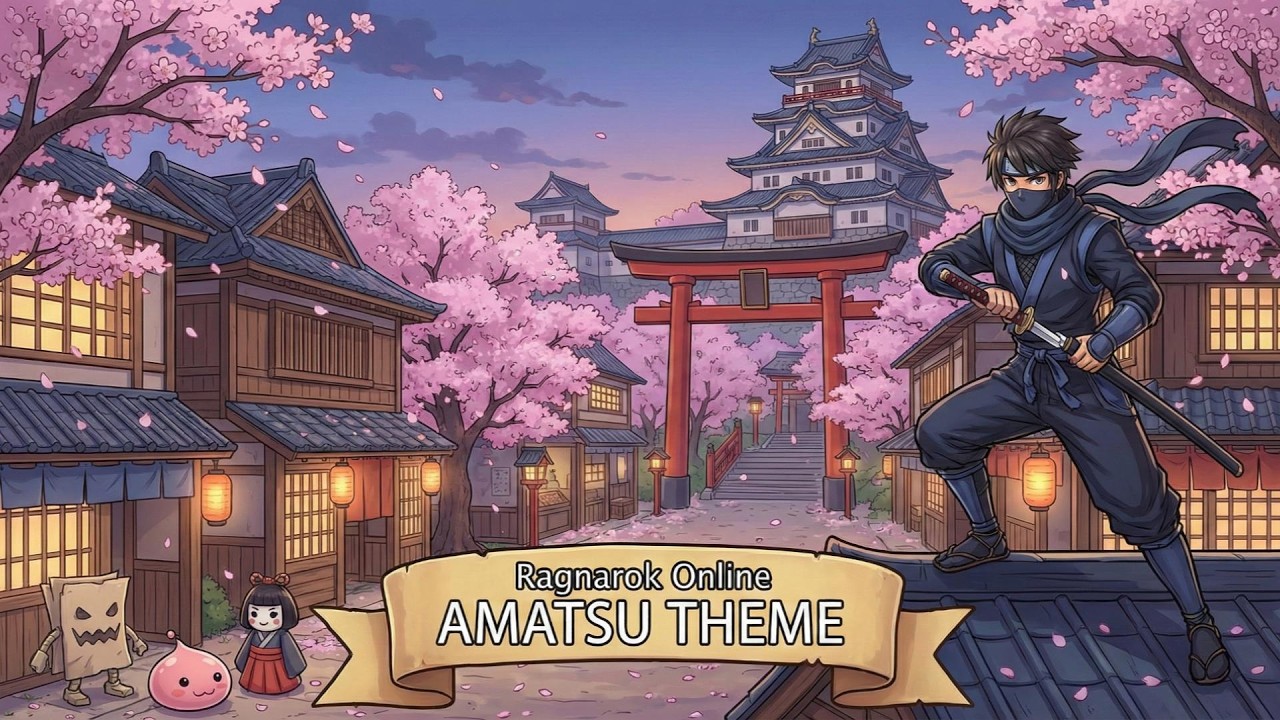 RO 仙境傳說｜天津 BGM 重製版｜Ragnarok Online Amatsu Remix