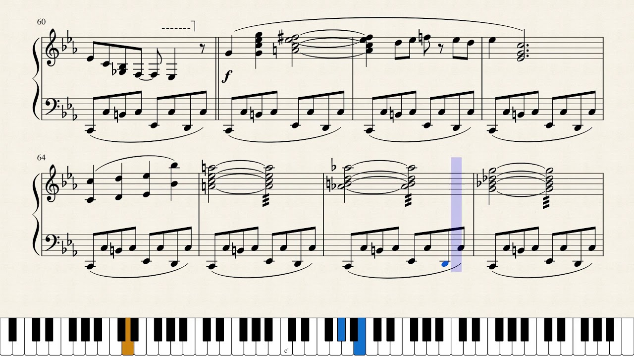 Final Fantasy IV Piano Collections : The battle Piano Sheet - YouTube