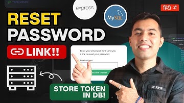 🔗 Create Reset Password Link & Store Token in DB! | Forgot Password Part 2 🚀