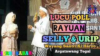 🔴 FUNNY!! PIANO - DUET SELLY AND URIP || WAYANG SANTRI KI HARYO TEGAL
