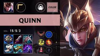 (FSK Color) Quinn Top vs Jayce - EUW Grandmaster Patch 26.15