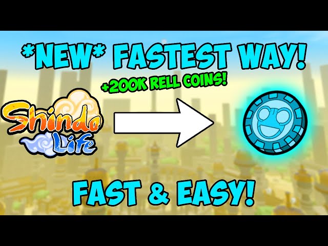How to get Rell Coins in Shindo Life - Try Hard Guides