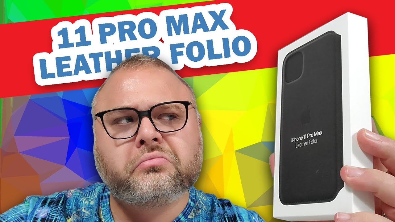 iPhone 11 Pro Max Leather Folio Case by Apple - YouTube