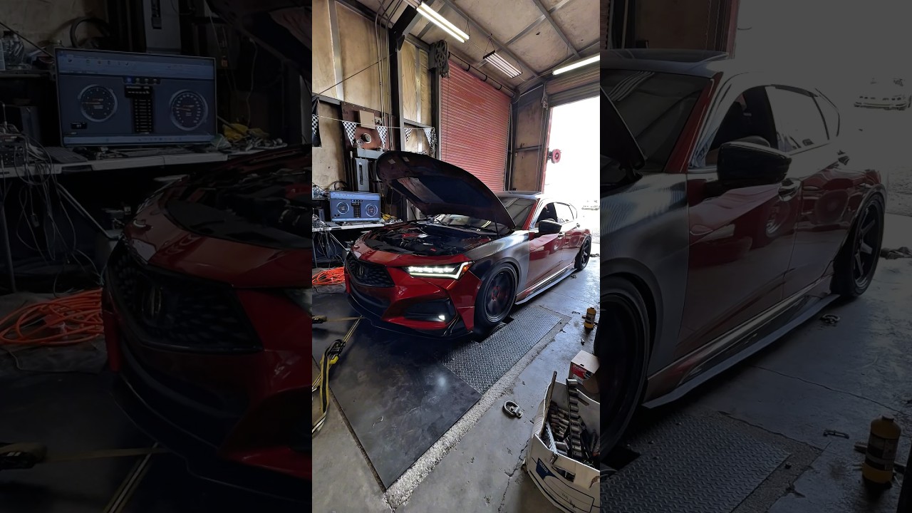 21 Acura TLX Dyno | Stage 3 Phearable Tune with Full Bolt On 