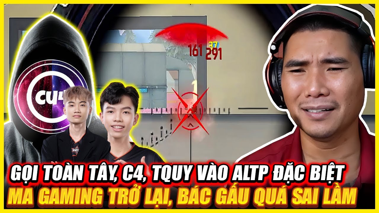 GỌI TOÀN TÂY , C4 , TQUY VÀO ALTP CHỈ 1 KỸ NĂNG ? MA GAMING TRỞ LẠI . MÌNH QUÁ SAI LẦM VÌ ĐIỀU NÀY